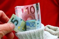 Foto: Geld im Socken